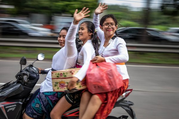 motorbike girls 600x400 - Bali & Lombok