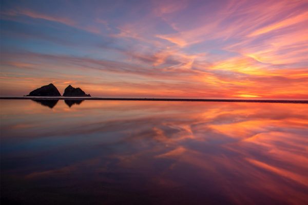 reflecto 600x400 - 'Bay of Dreams' Holywell Bay